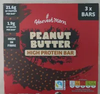 High protein bar: peanut butter