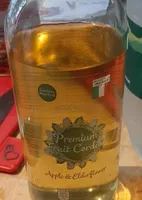 Premium Fruit Cordial apple and elderflower
