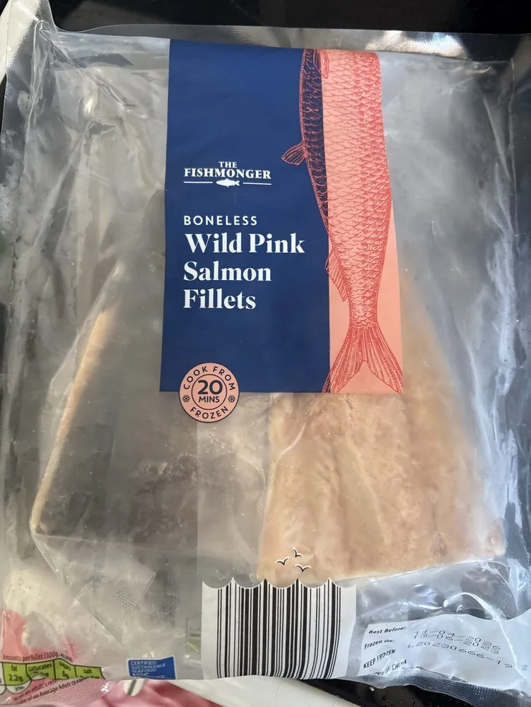 Boneless Wild Pink Salmon Fillets