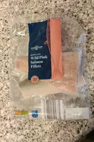 Boneless wild pink salmon fillets