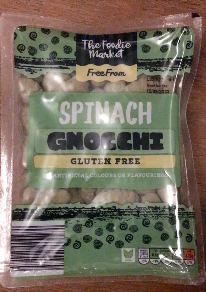 Spinach gnocchi