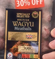 RED SPECIALLY SELECTED BRITISH WAGYU Meatballs Mad