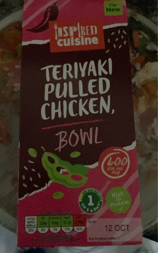 Teriyaki pulled chicken