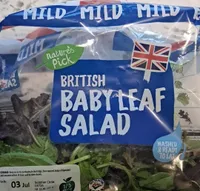 British baby leaf salad