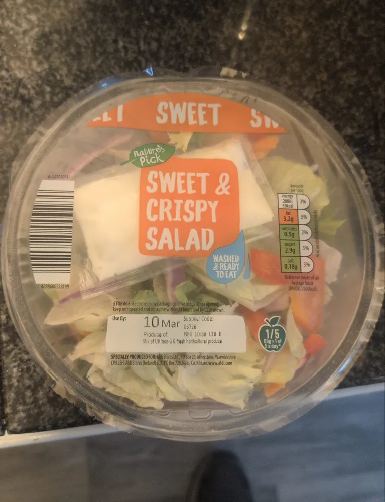 Sweet and Crispy Salad