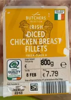 Irish Diced Chicken Breast Fillets