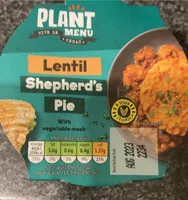 Lentil shepards pie