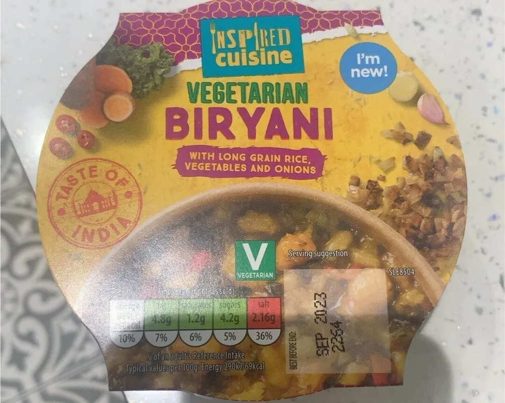 Vegetarian Biryani