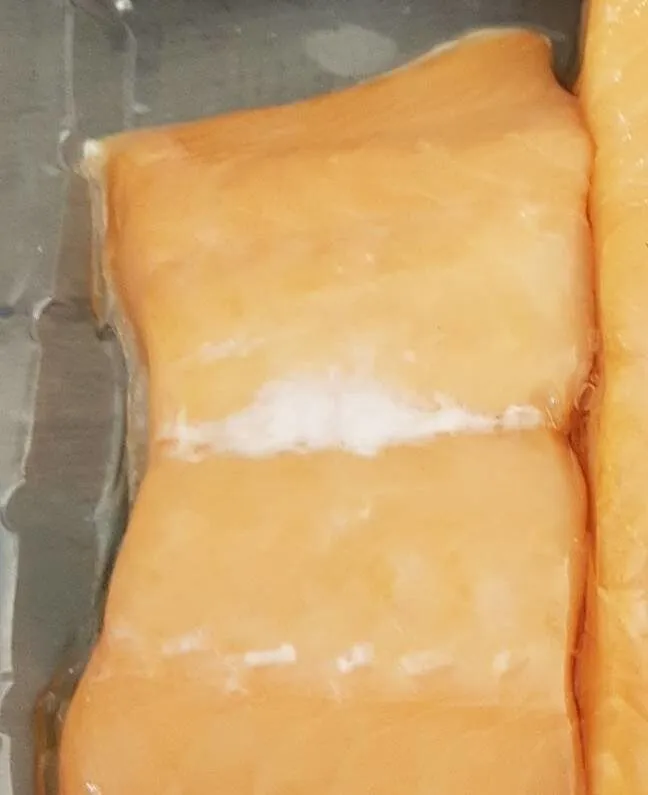 Hot salmon fillets