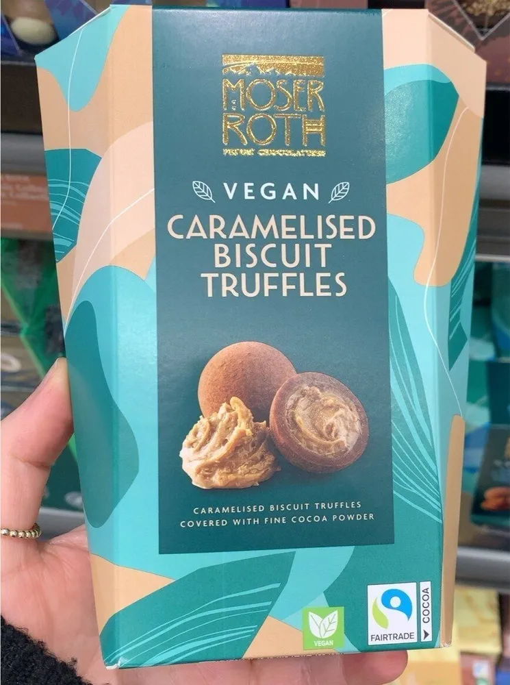 Vegan Caramelised Biscuit Truffles