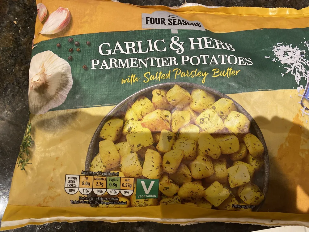 Garlic and Herb Parmentier Potatoes