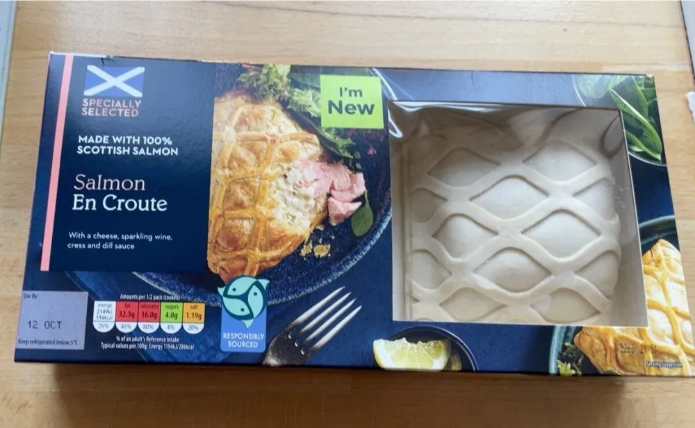 Salmon en croute