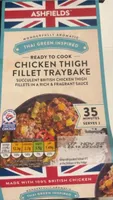 Chicken thigh fillet tray bake