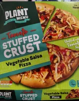 Tomato Stuffed Crust Vegetable Salsa Pizza