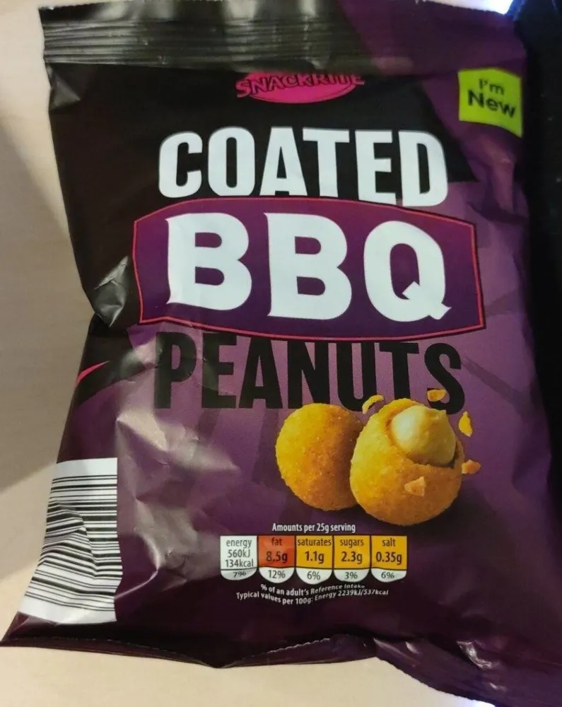Coated BBQ Peanuts