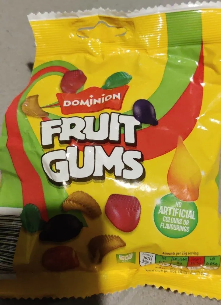 Fruit gums