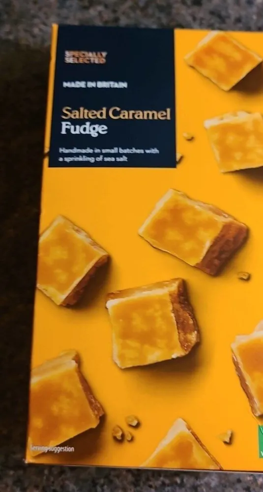 salted caramel fudge