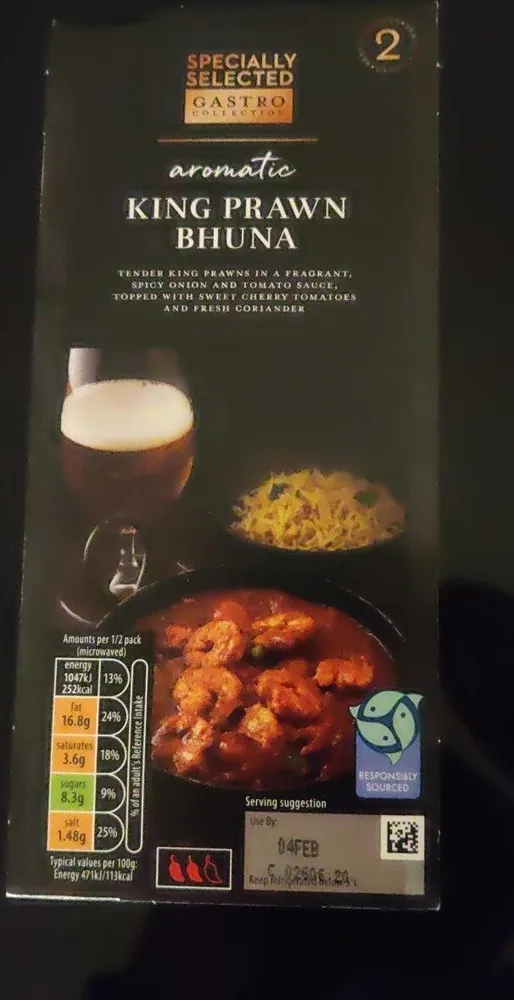 King Prawn Bhuna