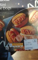 8 mini hot dogs