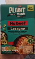 No beef lasagne