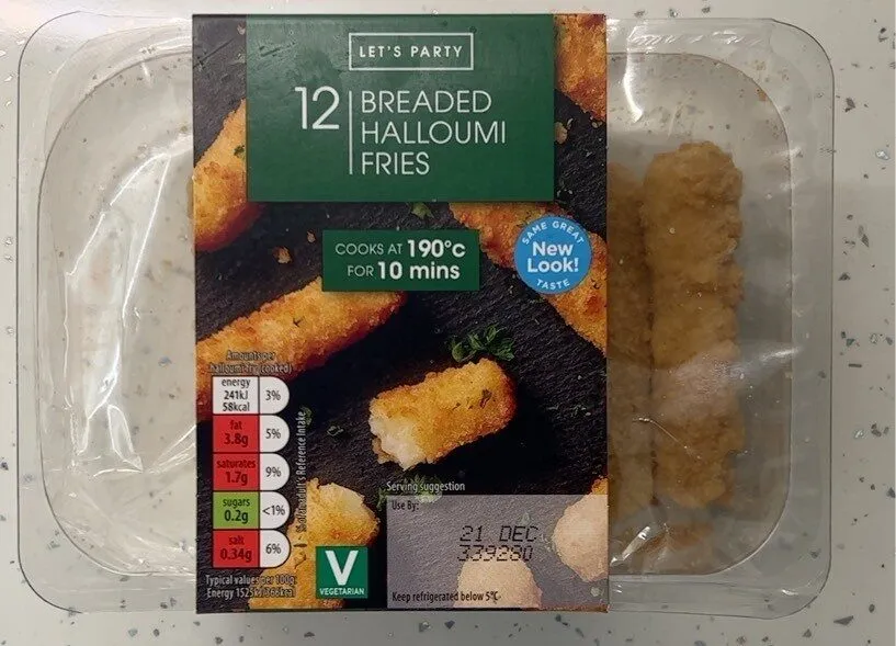 Breaded Halloumi Fries
