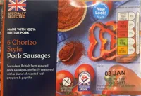 Chorizo Style Sausages