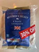 8 pork sausages