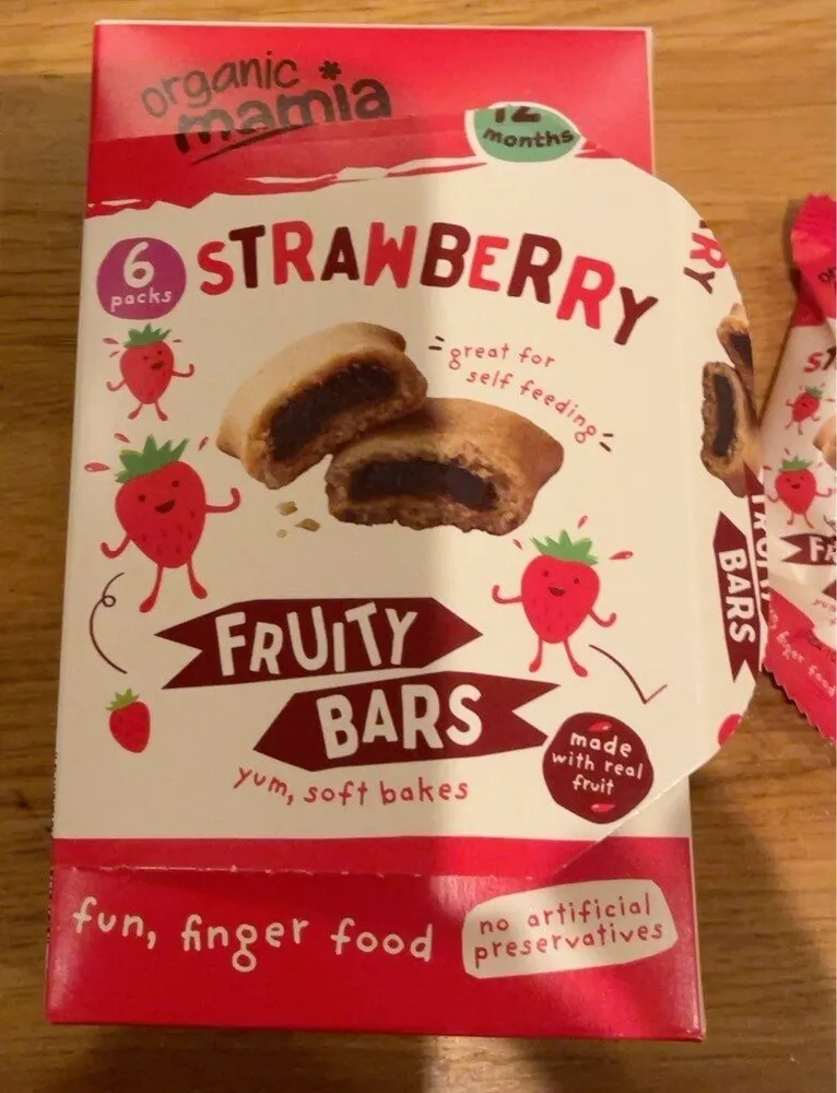 Strawberry fruity bars