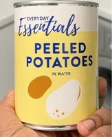 Peeled Potatoes in Water