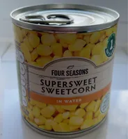 Supersweet sweetcorn in water