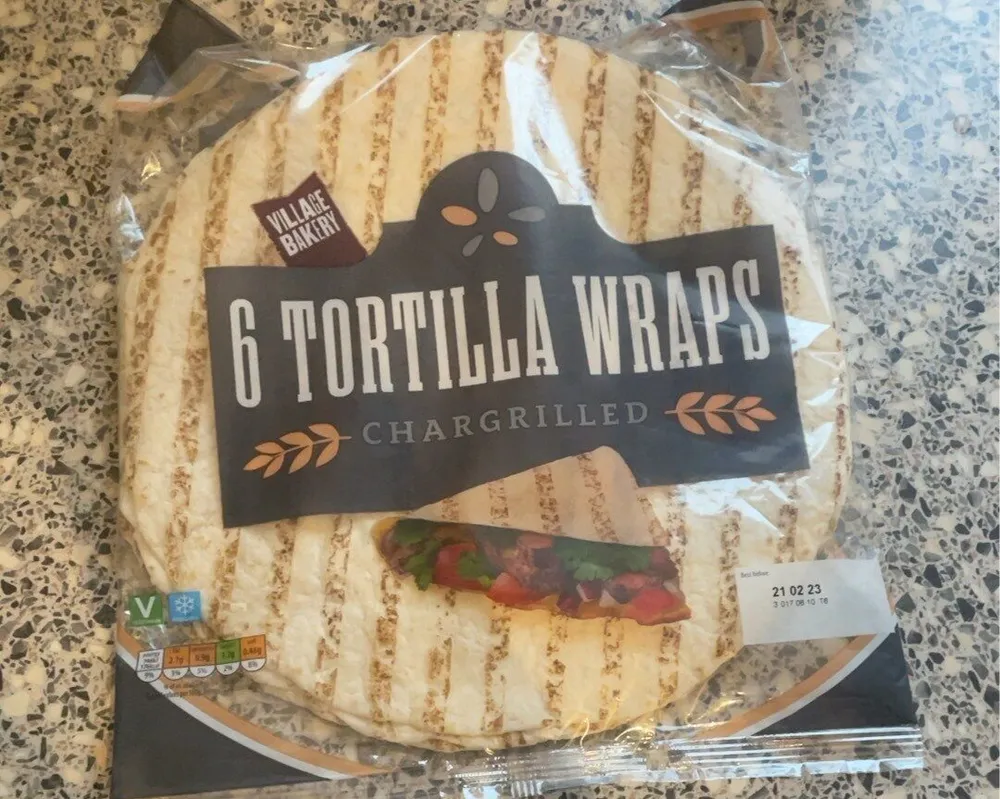 6 Tortilla Wraps