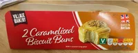 Caramelised Biscuit Buns