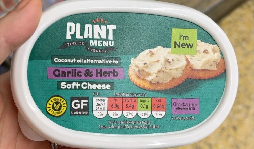 Garlic & herb soft cheese