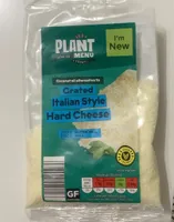 Grated italian style hard cheese