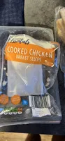 Cooked Chicken Breast Slices