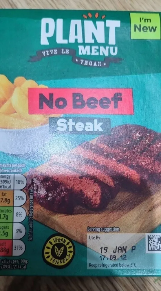 No Beef Steak