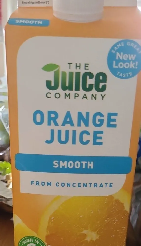 Orange Juice Smooth from Concentrate