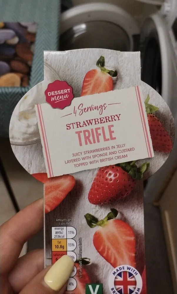 Strawberry trifle