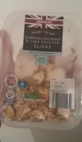 Curried coconut and lime chicken
