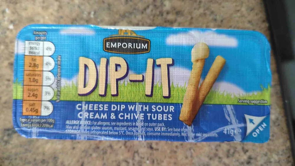 Je EMPORIUM I'm New DIP-IT CHEESE DIP WITH SOUR CR
