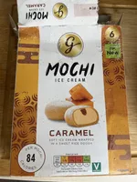 Mochi ice cream caramel