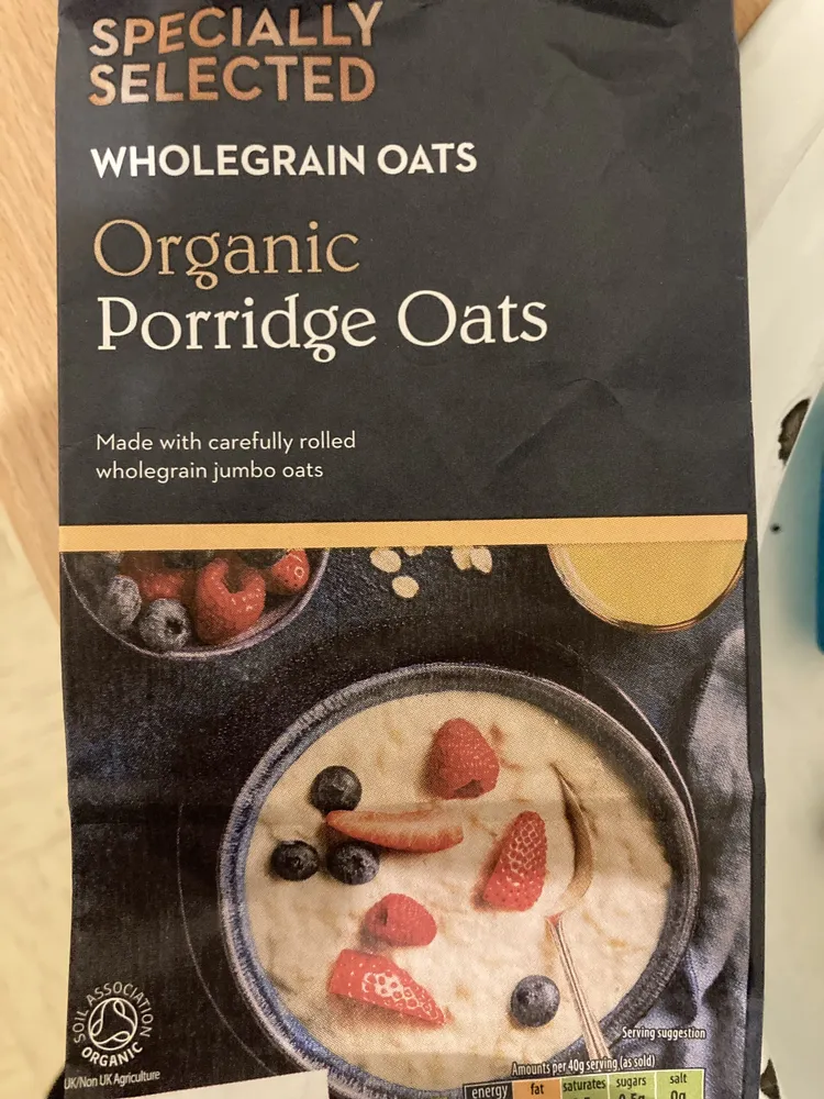 Organic Porridge Oats