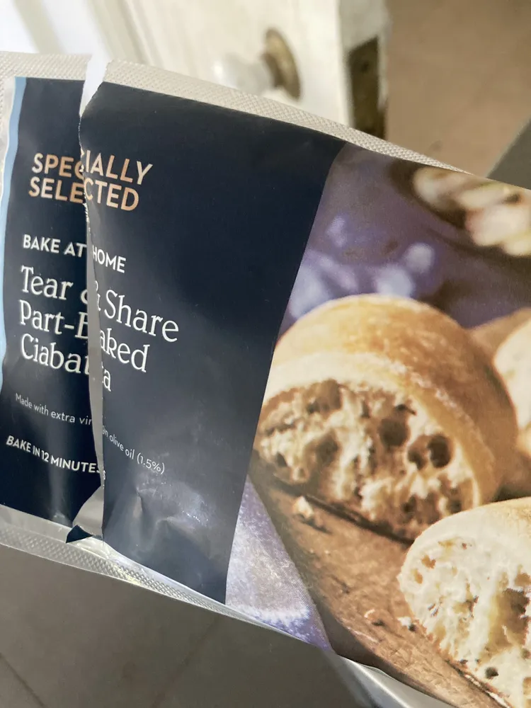 Tear & Share Part-Baked Ciabatta