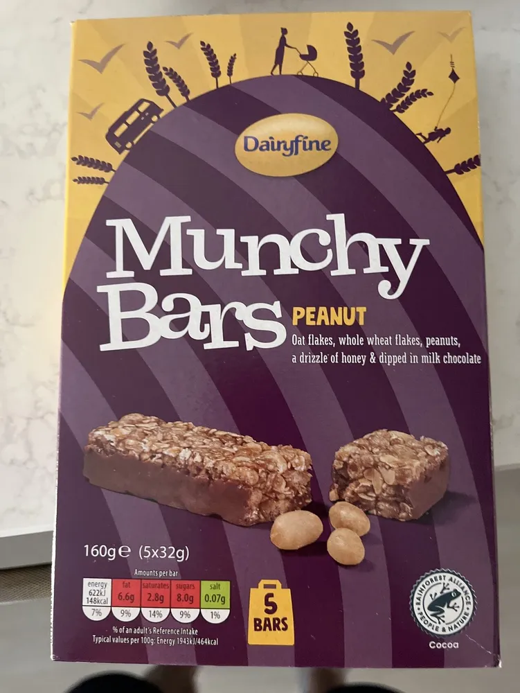 Munch Bars (peanut)