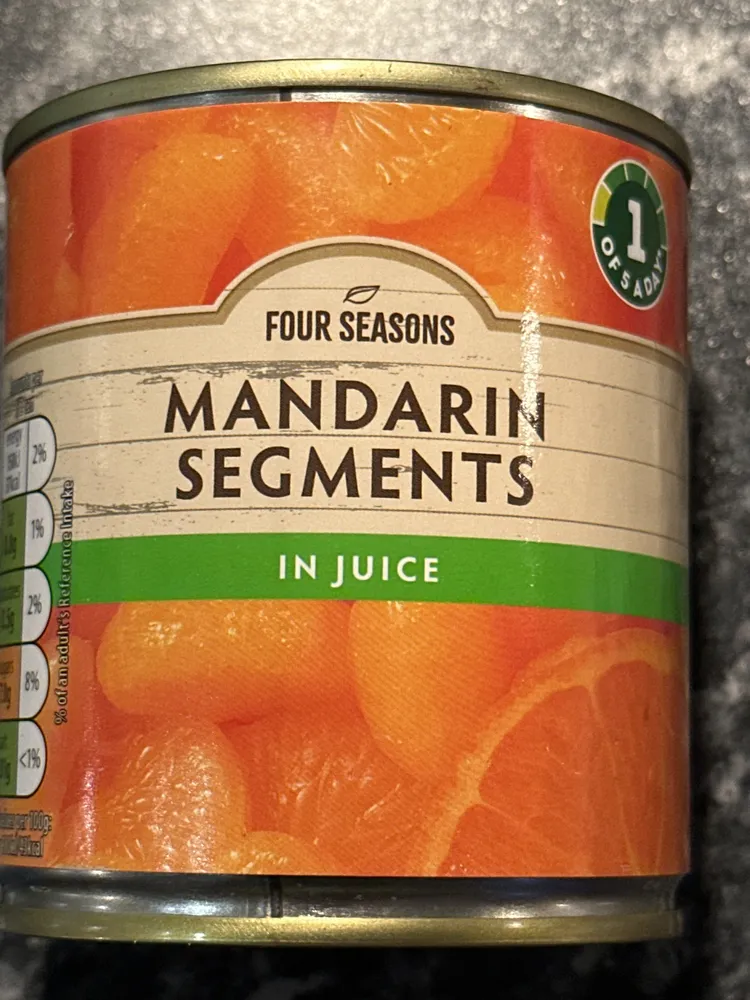 Mandarin Segments