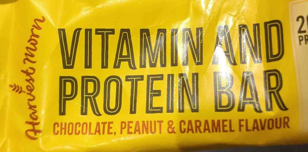 Vitamin and Protein Bar Chocolate, Peanut & Caramel Flavour