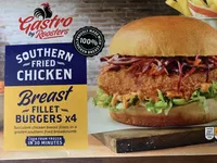 Southern Fried Chicken Breast Fillet Burgers
