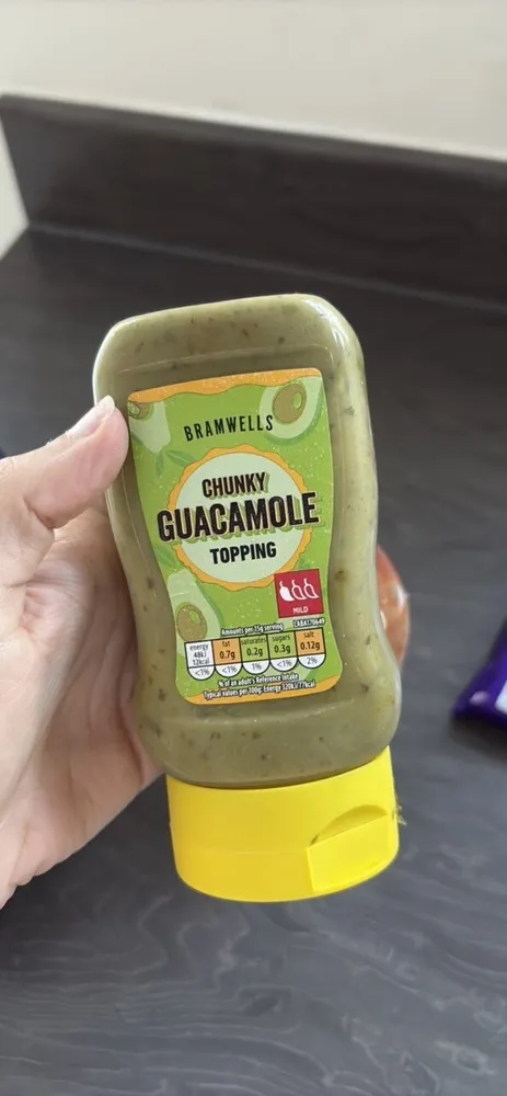 Chunky Guacamole Topping