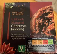 9 Months Matured Christmas pudding