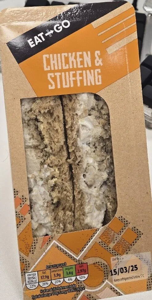 Chicken & Stuffing Sandwich